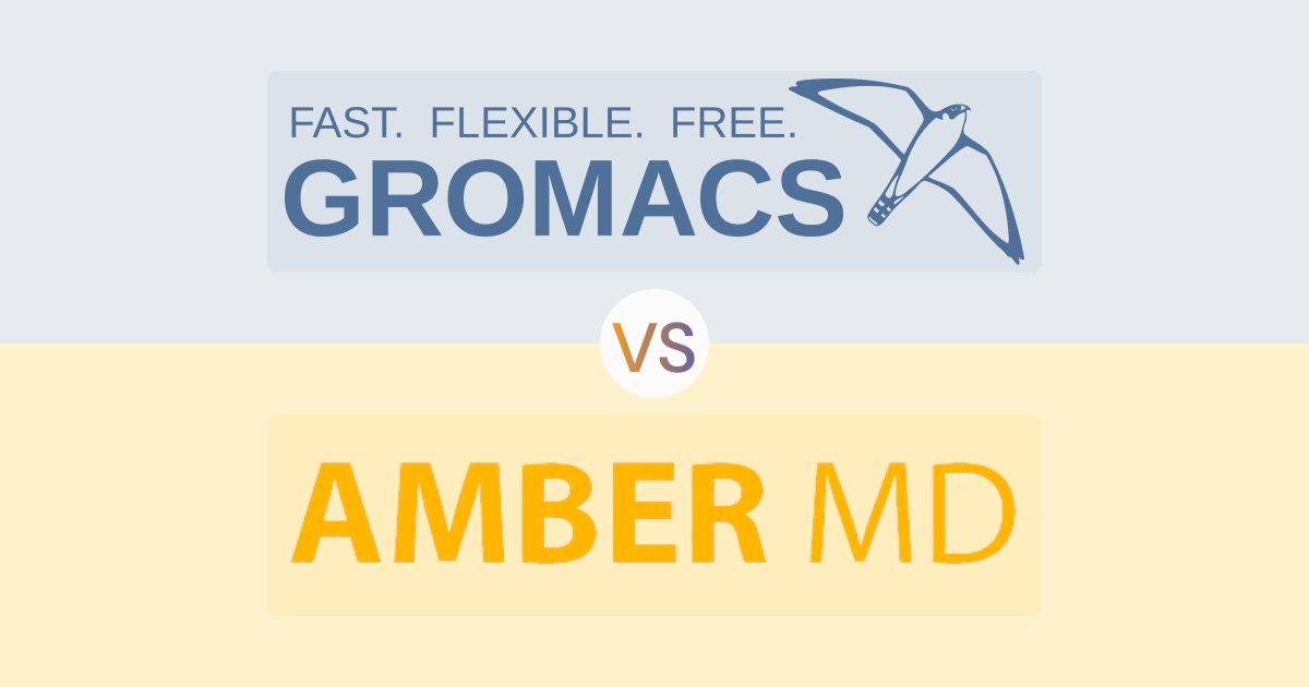 Comparison of GROMACS and AMBER 