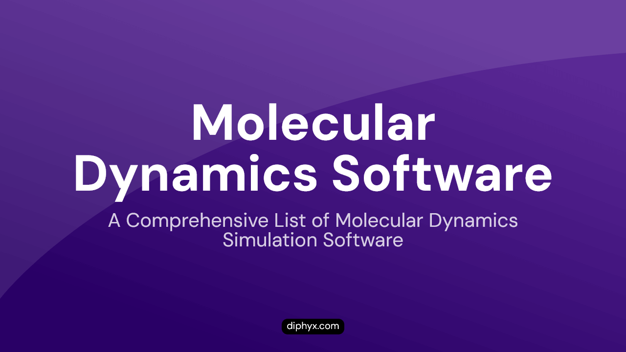 Molecular Dynamics Software